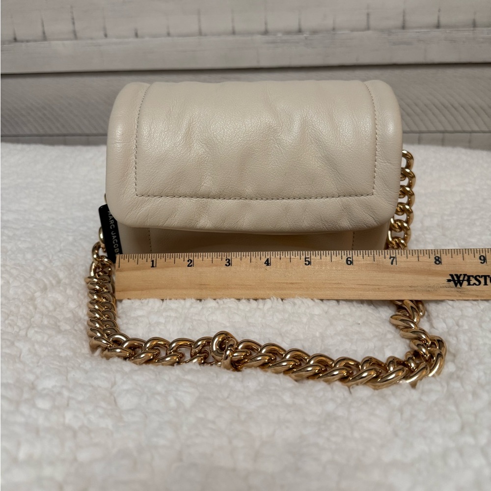 Marc Jacobs Cream Mini Pillow Bag - Picture 5 of 7